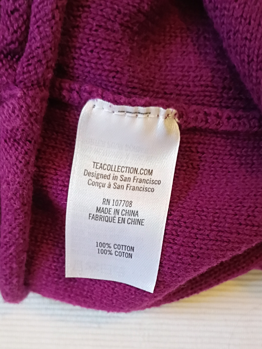 Tea Collection Girls Ruffle Sleeve Cardigan - Picture 5 of 5
